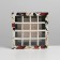 Box for sweets, confectionery packaging, 16 cells, Gift for you, 17.7 x 17.7 x 3.8 cm