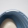 Two-color pot, light blue color