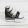 Puppet sneakers, sole length 3.8 cm, black color