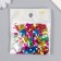 Set for creativity of sequin 10 grams "Multi -colored flowers" 1.5x1.5 cm