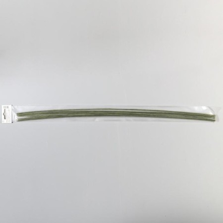 Set of wire for creativity D-2 mm, 60 cm, 10 pcs, green-2