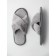 Slippers Women's cross open nose, size 39-41, color gray color