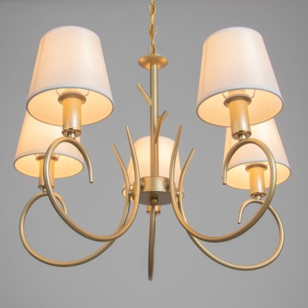 Narcissa chandelier 5he27 40t gold champagne 58x58x40 cm Bayerlux-2