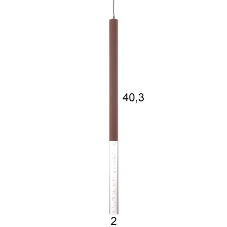 Lumber "Locus Babble" LED 5W 4000k matte copper 2x2x40-140cm-5