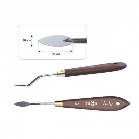 Mastikhin Gamma "Old Master" No. 08, blade 30 x 10 mm (Italy)