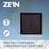 Ventilation grate Zein Lux l300kr, 300 x 300 mm, with a grid, inexhaustible brown