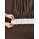 Decofest "Violetta" curtain, size 200x280 cm, dark brown color