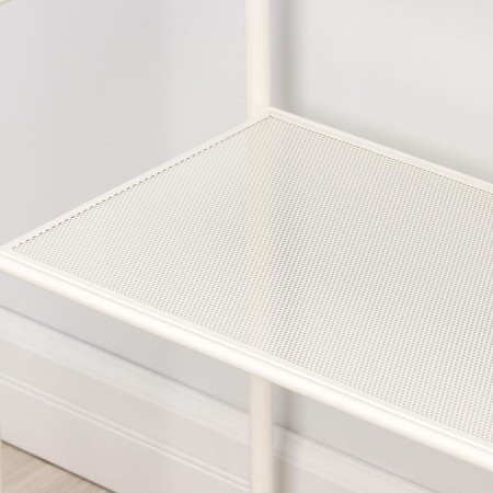 Rabbage "Valencia 15", 45.5 × 30 × 155.5 cm, white color-4