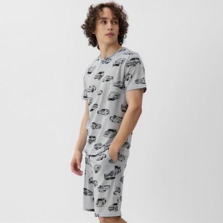 Pajama men's (T-shirt and shorts) KAFTAN CARS, RR 52-2