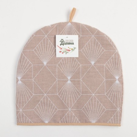 Growd on the kettle "Dolyana" Geometry 28x28cm, 100% HL, 164g/m2-3