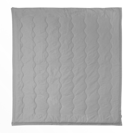 Blanket, size 155x220 cm, gray color-1