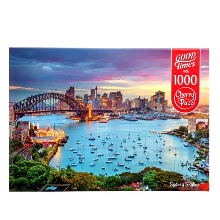 Puzzle "Sunset in Sydney", 1000 elements-1