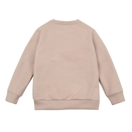 Sweatshirt for girls Basic, height 122 cm, beige color-2