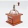 Manual coffee grinder, size 12.5x12.5x18.5 cm, brown color