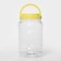 Bank for storing products, plastic, 2 l, color mix