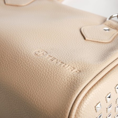 Women's bag Textura, bag, medium size, beige color-4