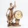 Table hours "Fireplace. Femis", discrete move, dial D-8.5 cm, 22 x 30 cm, aa