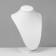 Bust for jewelry, 17.5 × 15 × 23 cm, h = 23 cm, white color