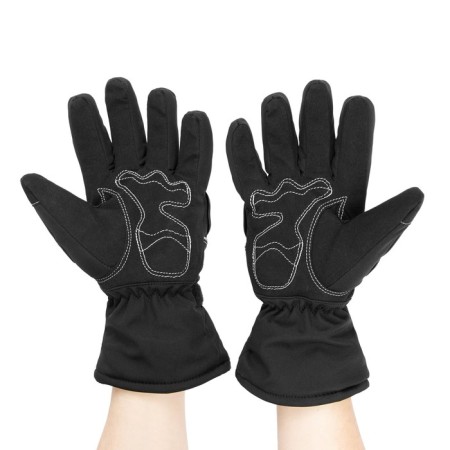 Motorcycle, winter, size l, gray gloves-2
