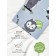 AMAROBABY 40X60 pillowcase set (Owls, Blue) -2 pcs.