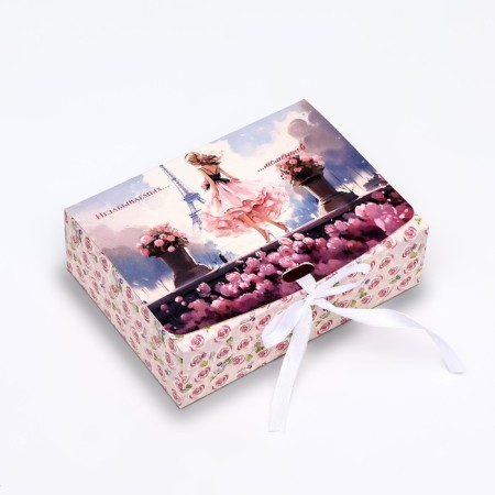 Folding box "unforgettable moments" 16.5 x 12.5 x 5 cm