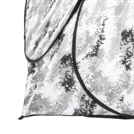 The tent winter machine is insulated, the bottom on the zipper, 1.8 x 1.8 m, kmf-8