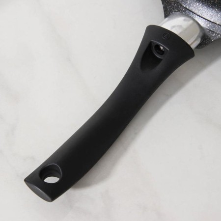 Pancake pan Granit Ultra, D = 22 cm, plastic handle, anti -stick coating, black color-3