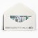 Money envelope "Congratulations", butterflies, 16.5 × 8 cm