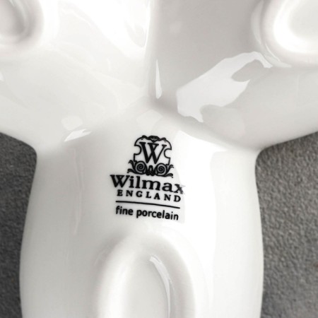 Porcelain 3 cells 3 cells Wilmax, D = 17 cm, white color-5