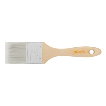 Flat brush MTX Euro 83087, artificial bristles, wooden handle, 2 "-1