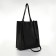 Bag Women's Shoper without fastening, black color