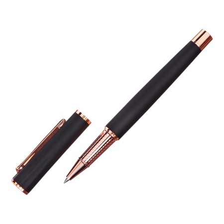 Handle Gift Roller in the leatherette case Case Softach Black/Gold Corps-2