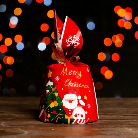 Polyethylene gift package with ears "Friends", 13 x 22 cm
