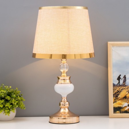 Table lamp "Leticia" E27 40W gold 25x25x47 cm Risalux-1