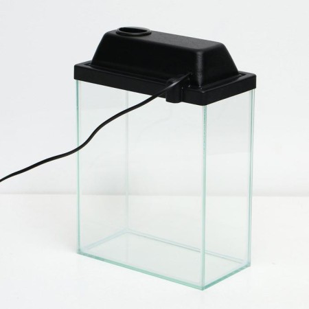 Aquarium rectangular "Shirma column" 10 liters, 25 x 13 x 31 cm, black-2