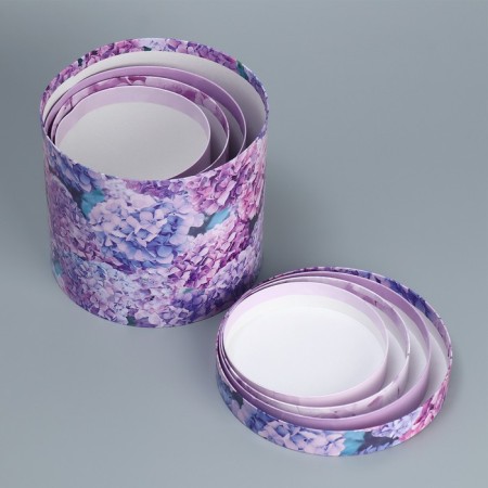 A set of hats for colors 4 in 1, gift packaging, Lavender, 14 x 13 cm - 20 x 17.5 cm-12