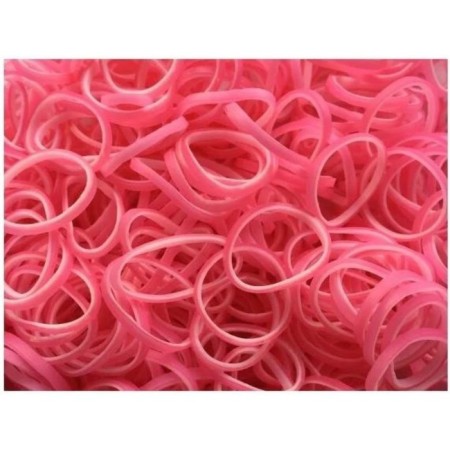 Rainbow loom bracelet rubber bands ardent pink mother