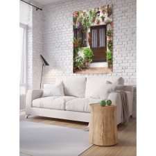 Decorative panel with photo printing 
