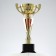 Cup 155a, award figure, gold, plastic stand, 39 × 22 × 11.5 cm.