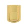 Castle Castle on the Box ZM01, 3.2x2.5 cm, Color gold