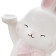 Taleshire "Bunny" Led usb pink 30x30x69cm