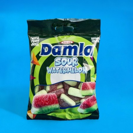 Marmalade chewing jelly "Damla Gummy", watermelon, 80 g