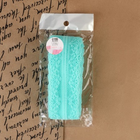 Capricon lace, 35 mm × 10 ± 1 m, mint color-3