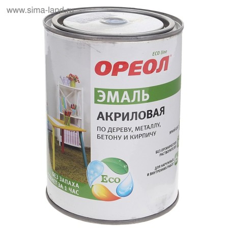Enamel halo acrylic blue glossy 0.9 kg