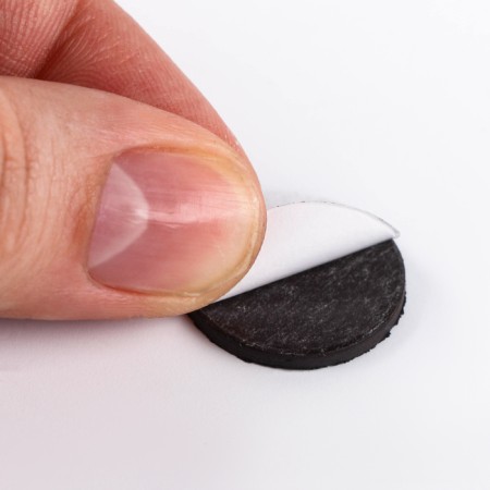 A glue -based magnet "Circle", D = 2 cm, 10 pcs.-5
