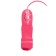Anal plug Toyfa Popo Pleasure, 5 vibration modes, TPR, Pink, 10.5 cm