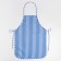Kitchen set of shares. Color blue take 17x17 cm, mittens 26x16 cm, apron 60x80 cm, 100% p/e