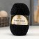 Yarn "cotton grass" 65% cotton 35% polyamide 220 m/100g (003 black)