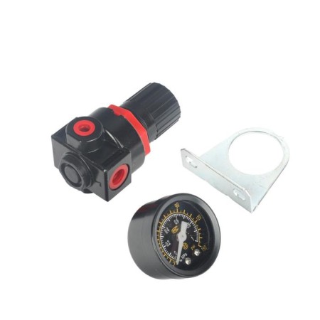 Patriot R200 pressure regulator, with a pressure gauge, 0-10 bar, thread 1/4 "