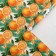 Glossy packaging paper “Bright tangerines”, 50 x 70 cm, New Year